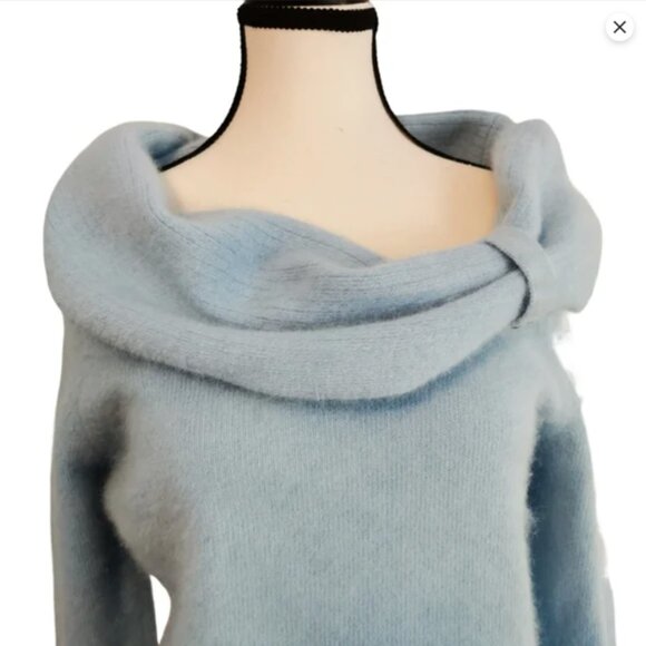 Twiggy Angora Cowl Neck Sweater - Picture 2 of 5